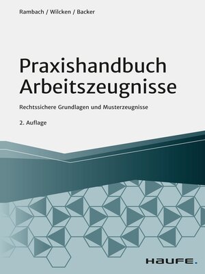 cover image of Praxishandbuch Arbeitszeugnisse